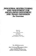 Cover of: Industrial Restructuring in Asia and Japan: An Overview