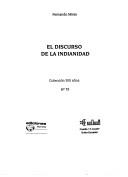 Cover of: El discurso de la indianidad by Fernando Mires