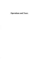 Cover of: Operations and tears: a new anthology of Malawian poetry, ed. by Anthony Nazombe