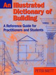 Cover of: An illustrated dictionary of building