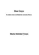 Cover of: Don Goyo by María Soledad Troya