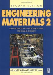 Cover of: Engineering Materials Volume 2 by D R H Jones, Michael Ashby