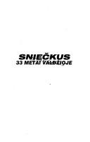 Sniečkus by Vytautas Tininis