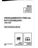 Cover of: Pensamiento juridico ecuatoriano by estudio introductorio y selección, Alberto Wray Espinosa.