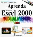 Cover of: Aprenda Excel 2000 Visualmente (Aprenda Visualmente) by Ruth Maran