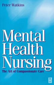 Cover of: Mental health nursing