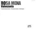 Cover of: Rosa Mena Valenzuela by Rosa Mena Valenzuela, Rosa Mena Valenzuela