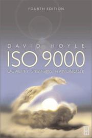 Cover of: ISO 9000 Quality Systems Handbook (4th Edition) by David Hoyle