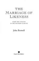 Cover of: Marriage of Likeness by 