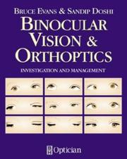 Cover of: Binocular vision & orthoptics