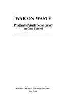 War on Waste by J. Peter Grace