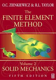 Cover of: The finite element method by O. C. Zienkiewicz