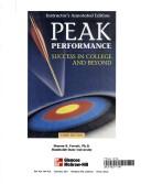 Cover of: Instructor's annotated edition Peak performance by Sharon K. Ferrett