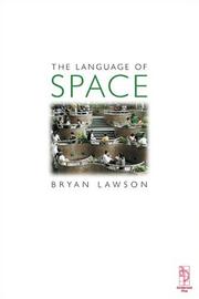 Cover of: The language of space