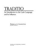 Cover of: Traditio by Patricia A. Johnston