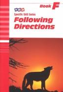 Cover of: Following Directions (Specific Skill Series, Book F) by Richard A. Boning