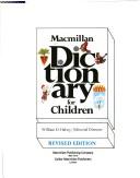 Cover of: Macmillan Dictionary for Children Revised 82 | David Prebenna