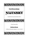 Cover of: Nijinsky by V. Krasovskai͡a