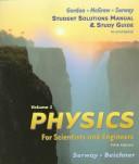 Cover of: Physics For Scientists & Engineers Study Guide, Vol 2, 5th Edition