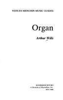 Cover of: Organ-Yehudi Menuhim Music Guides (Yehudi Menuhin Music Guides)