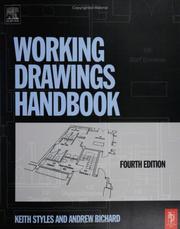 Cover of: Working drawings handbook