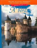 Cover of: A Bord: Glencoe French 2 : Writing Activities Workbook and Student Tape Manual (Glencoe French)