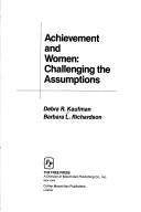 Cover of: Achievement and Women by Unknown