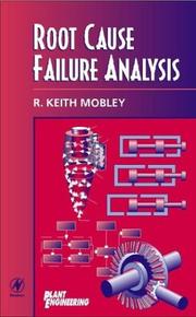 Cover of: Root cause failure analysis