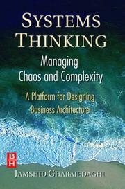 Systems thinking by Jamshid Gharajedaghi