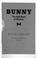 Cover of: Bunny