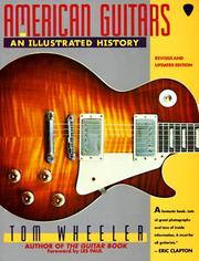 Cover of: American guitars: an illustrated history