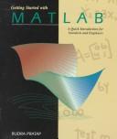 Cover of: Getting started with MATLAB | Rudra Pratap