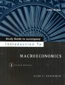 Cover of: Macroeconomics, Second Edition (Study Guide)