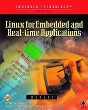 Cover of: Linux for embedded and real-time applications