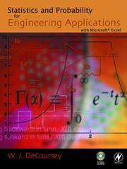Cover of: Statistics and probability for engineering applications with Microsoft Excel | W. J. DeCoursey