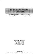 Cover of: International business: operating in the global economy
