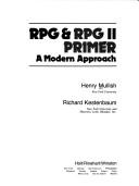 Cover of: Rpg and Rpg 11 Primer