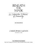 Cover of: Beneath the mask by Christopher F. Monte
