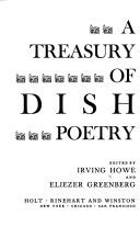 Cover of: A Treasury of Yiddish Poetry