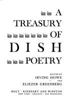 Cover of: A Treasury of Yiddish Poetry by Irving Howe, Eliezer Greenberg