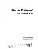 Cover of: What are my chances?