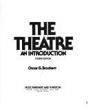Cover of: The theatre: an introduction