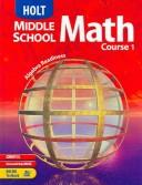 Cover of: Holt Middle School Math by Jennie M. Bennett, Jennie M. Bennett