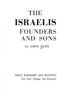 The Israelis by Amos Elon