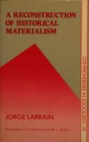 Cover of: A reconstruction of historical materialism