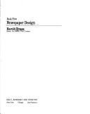 Cover of: Newspaper design (Editing and design, Bk 5)
