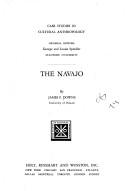 Cover of: The Navaho (Case Studies in Cultural Anthropology)