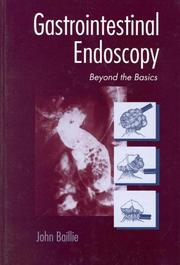 Cover of: Gastrointestinal endoscopy | Baillie, John FRCP (Glasg.)
