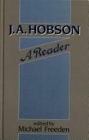 Cover of: J.A. Hobson: A Reader