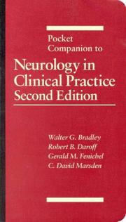Cover of: Pocket companion to Neurology in clinical practice, second edition